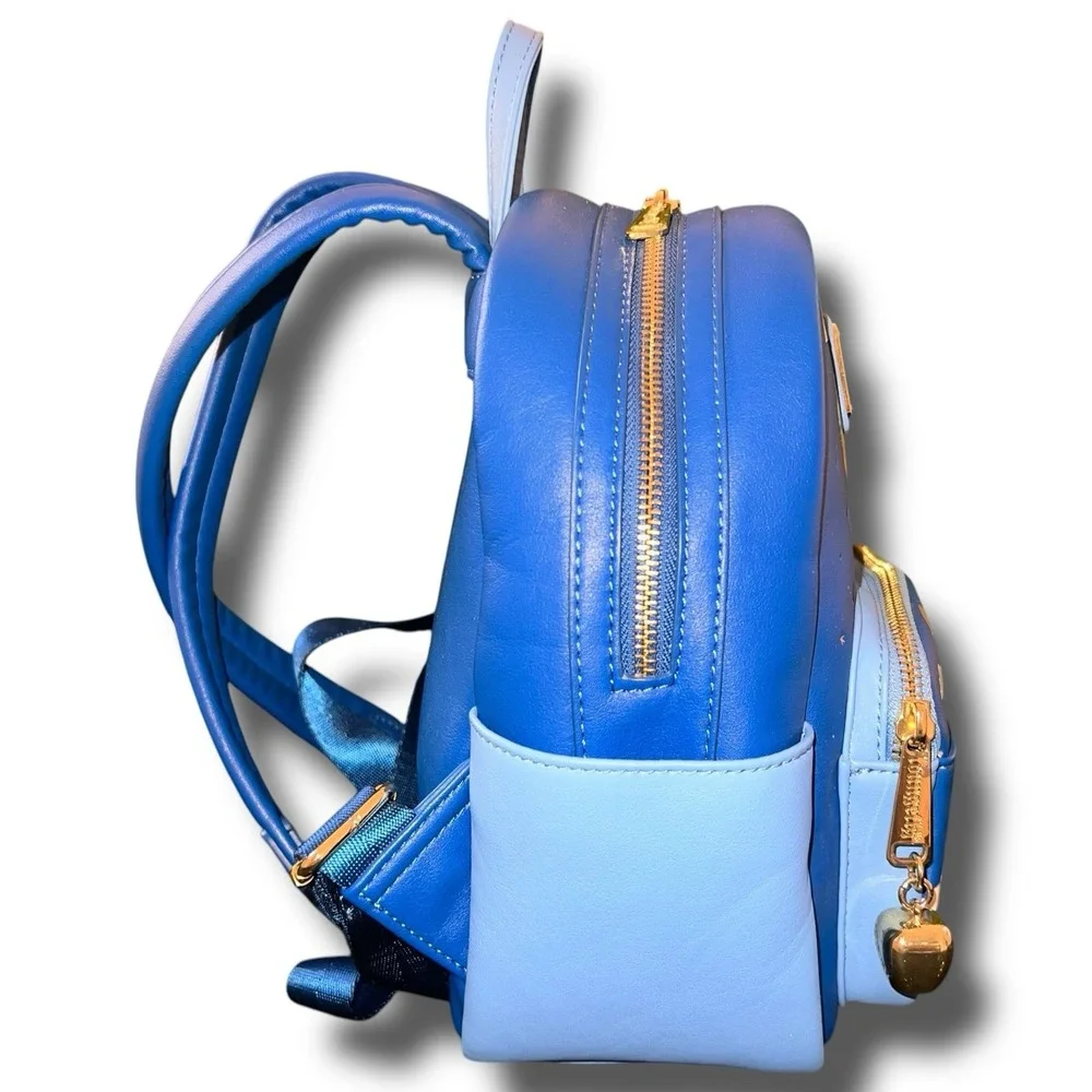 DISNEY Loungefly Mini Backpack Lilo Stitch Lanterns Night Sky‎ Clouds